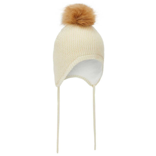 Mössa knit hat Snow white
